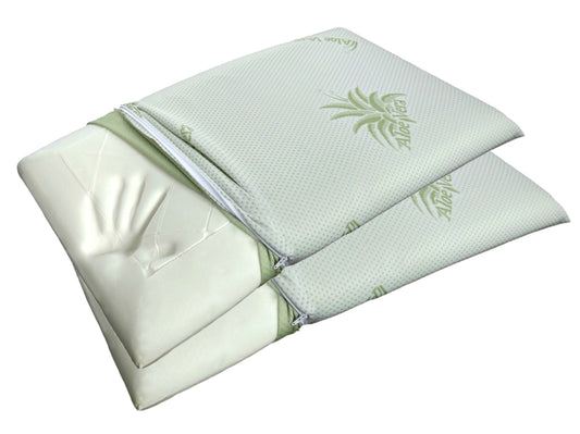 Set 2 Perne Memory Trilly Aloe Vera 40x70